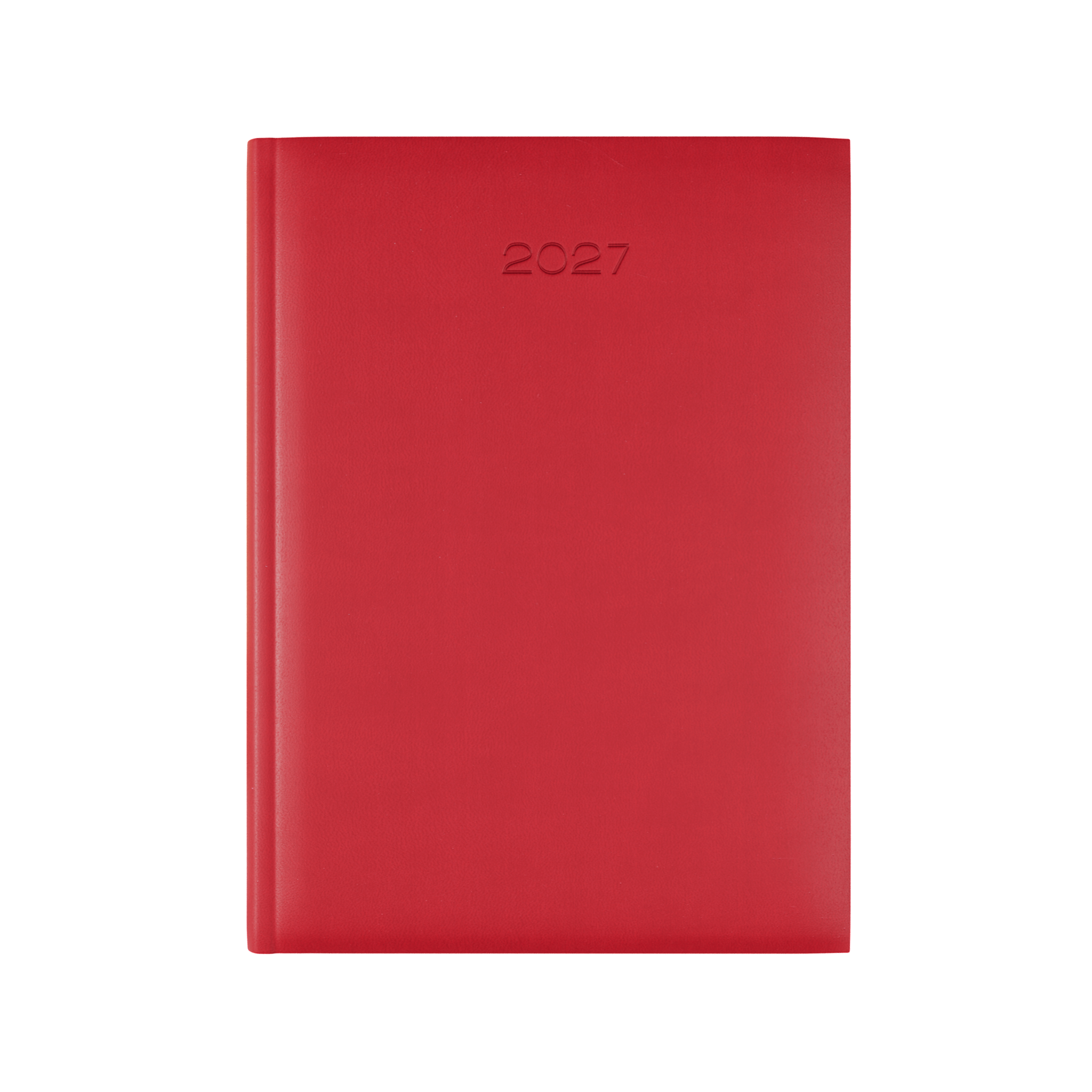 lewes-smoothgrain-a5-desk-diary-week-to-view-red